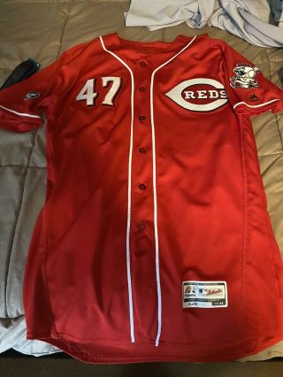 2016 Cincinnati Reds Game /issued Jersey Size 44