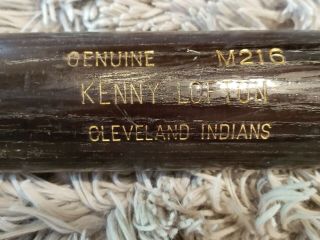 Kenny Lofton Cleveland Indians Game Broken Louisville Slugger Bat