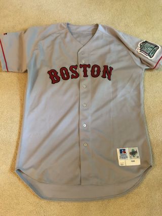 Midre Cummings 1999 Game Used/issued Boston Red Sox Jersey With All Star Patch