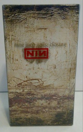 Nine Inch Nails Closure (vhs,  1997,  2 - Tape Set) Vintage Nin Video Trent Reznor