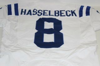 11/22/2015 Matt Hasselbeck Indianapolis Colts Game Worn Jersey W/