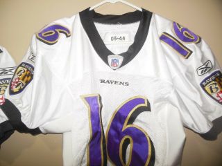 Baltimore Ravens Game Issued Nfl Football Jersey