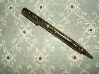 Vintage Wasp Pen Co The Clipper Mechanical Pencil Laminated Celluloid Usa