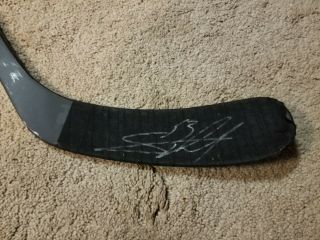 Shea Theodore Signed Anaheim Ducks Game Hockey Stick Nhl