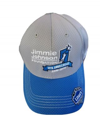 Jimmie Johnson Foundation Nascar Team Issued Race Pit Crew Hat Jjf