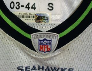 Seattle Seahawks Team - Issued Reebok 35 Gerard Ross Jersey - Could be Game Worn 3