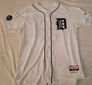 Detroit Tigers Jeremy Bonderman Game Issued Authentic Mlb Jersey