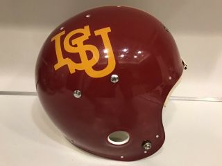 Iowa State Cyclones Vintage 1969 - 70 Macgregor 100mh Clear Shell Football Helmet