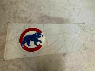 Cubs Flag Flown Over Wrigley Field