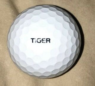 Tiger Woods Tournament Golf Ball Genesis Open With Proof