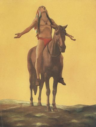 Appeal To The Great Spirits Vintage American Indian Print