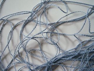 Vintage 12 Lemar Textile Vat Dyed Looping Thread Chain Spools - Melon 1 2