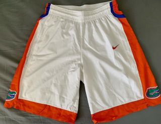 2014 - 2015 Florida Gators Game Worn Nike Men’s Basketball Shorts Size 42 L,  2