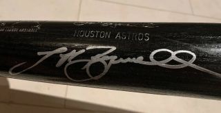 Jeff Bagwell Autographed Signed Game Issued Bat Houston Astros