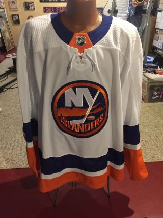 York Islanders Game Issued Worn Adidas Road Jersey Jeff Kubiak 58,