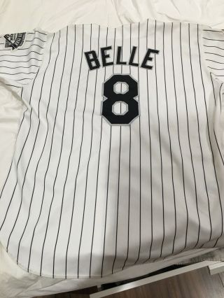 1997 Albert Bell Chicago White Sox Game Home Jersey
