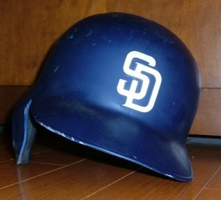 Josh Naylor San Diego Padres 2019 Game Worn Batting Helmet Photo Matched