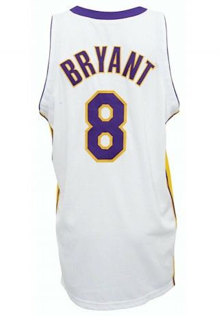 Kobe Bryant 2004 - 05 Game Worn Los Angeles Lakers Home Jersey Lampson,  Gf Loa