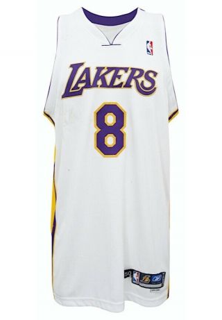 Kobe Bryant 2004 - 05 Game Worn Los Angeles Lakers Home Jersey Lampson,  GF LOA 2