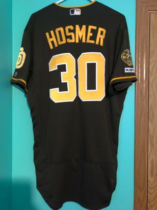 Eric Hosmer Game Used/worn San Diego Padres Jersey Mlb Holo