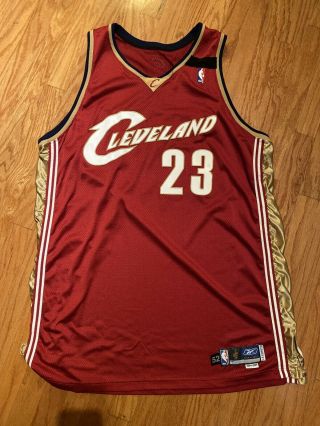 Lebron James 04 / 05 Cleveland Cavs Team - Issued Jersey Special Patch