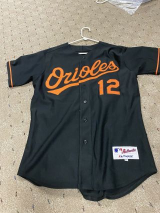 Lee Mazzilli Baltimore Orioles Game Worn Jersey Use