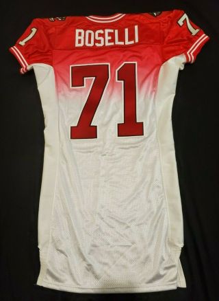 2001 Pro Bowl Tony Boselli Jaguars Player Issued Professional Model Jersey