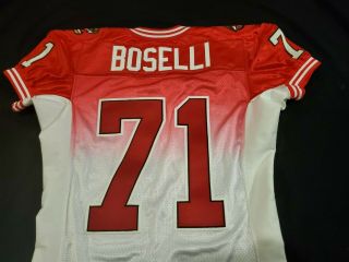 2001 PRO BOWL TONY BOSELLI JAGUARS PLAYER ISSUED PROFESSIONAL MODEL JERSEY 2