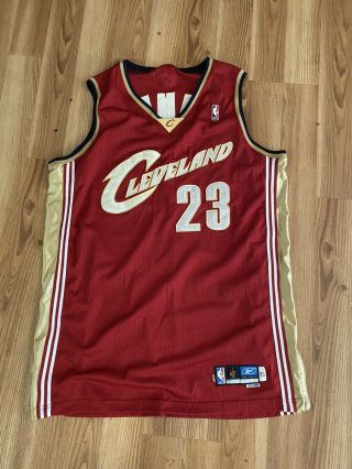Lebron James 2003 - 04 Rookie Game Worn Jersey With Photo Match