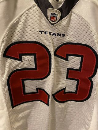 Arian Foster 2010 Houston Texans Game Worn Jersey Career High Game 3TDs 231 Yds 3
