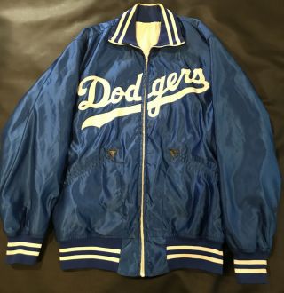 Vintage Dodgers Game Worn Jacket