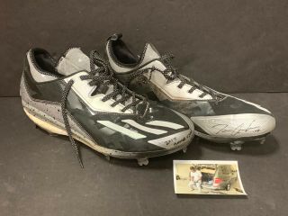 Tim Anderson Chicago White Sox Autographed Signed 2017 Game Cleats F