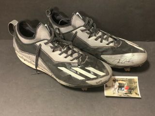 Tim Anderson Chicago White Sox Autographed Signed 2017 Game Cleats B