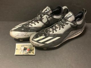 Tim Anderson Chicago White Sox Autographed Signed 2017 Game Cleats b 2