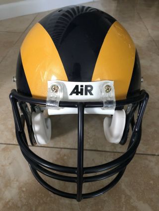 Los Angeles Rams Full Size Helmet Team Issued? Game St Louis Rams Nfl