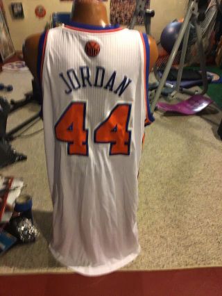York Knicks Game Worn Jersey 2011 Jerome Jordan 2