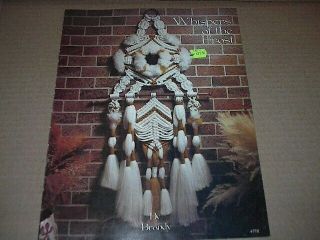 Whispers Of The Frost Vintage Macrame Pattern Book 12 Projects Owl Lion
