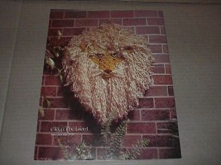 Whispers of the Frost Vintage Macrame Pattern Book 12 Projects Owl Lion 3