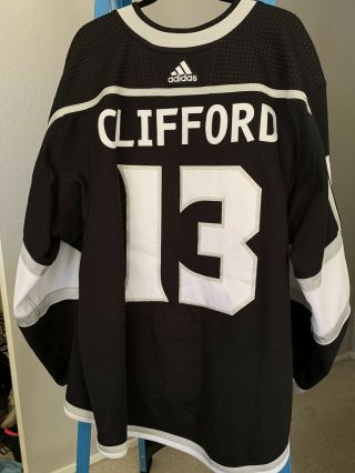 Game Worn Los Angeles Kings Jersey Kyle Clifford