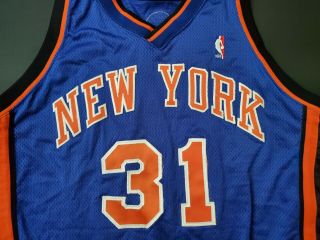 Malik Rose York Knicks Game Worn Jersey san antonio spurs tim duncan era 2