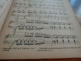 Vintage 1925 G.  Schirmer Romeo and Juliet Gounod Opera 3