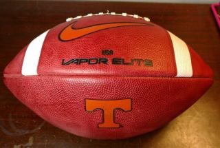 University Of Tennessee Volunteers Nike Football Game Ball Team Issued Vols