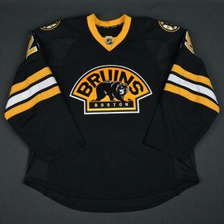 2014 - 15 Maxime Talbot Boston Bruins Game Worn Reebok Hockey Jersey Meigray