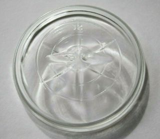 Vintage " Star Top " Lid For Regular Mouth Wire Bail Closure Ball.  Canning Jar