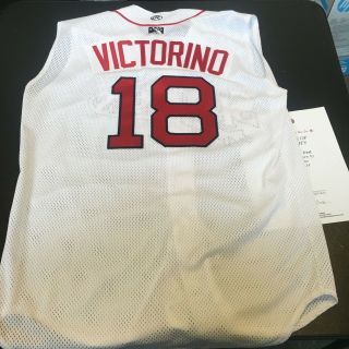 Shane Victorino Game 7/11/2014 Boston Red Sox Minor League Jersey