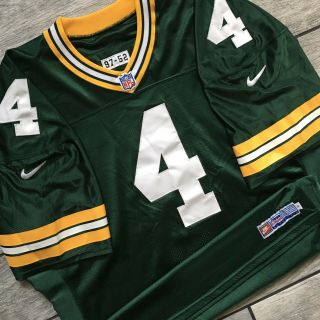 1997 Nike Green Bay Packers Brett Favre Team Game Issued Jersey Sz.  52