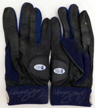 Alex Rodriguez Autographed 1995 Game Batting Gloves Signed Cert E95717