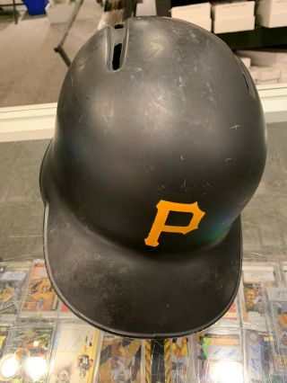 2019 Josh Bell Pittsburgh Pirates Game Left Handed Batting Helmet Mlb Auth