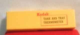 Fl730m - Vintage Kodak Tank And Tray Thermometer -