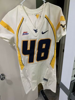 Wvu Football Game Worn Jersey And Pants